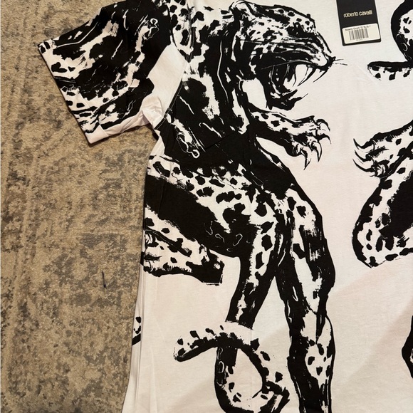 Roberto Cavalli White T-Shirt - Picture 3 of 11